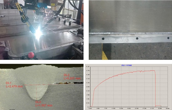 激光填絲熔焊，加速新能源汽車電池托盤制造